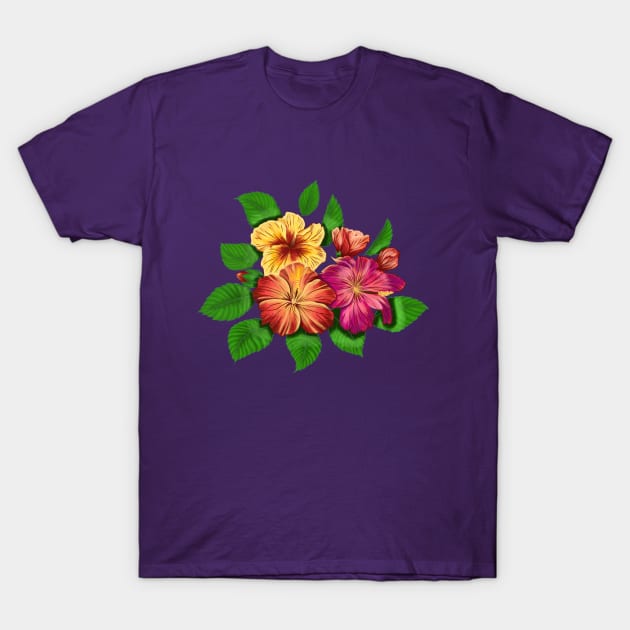 Hibiscus T-Shirt by amberzetelmo